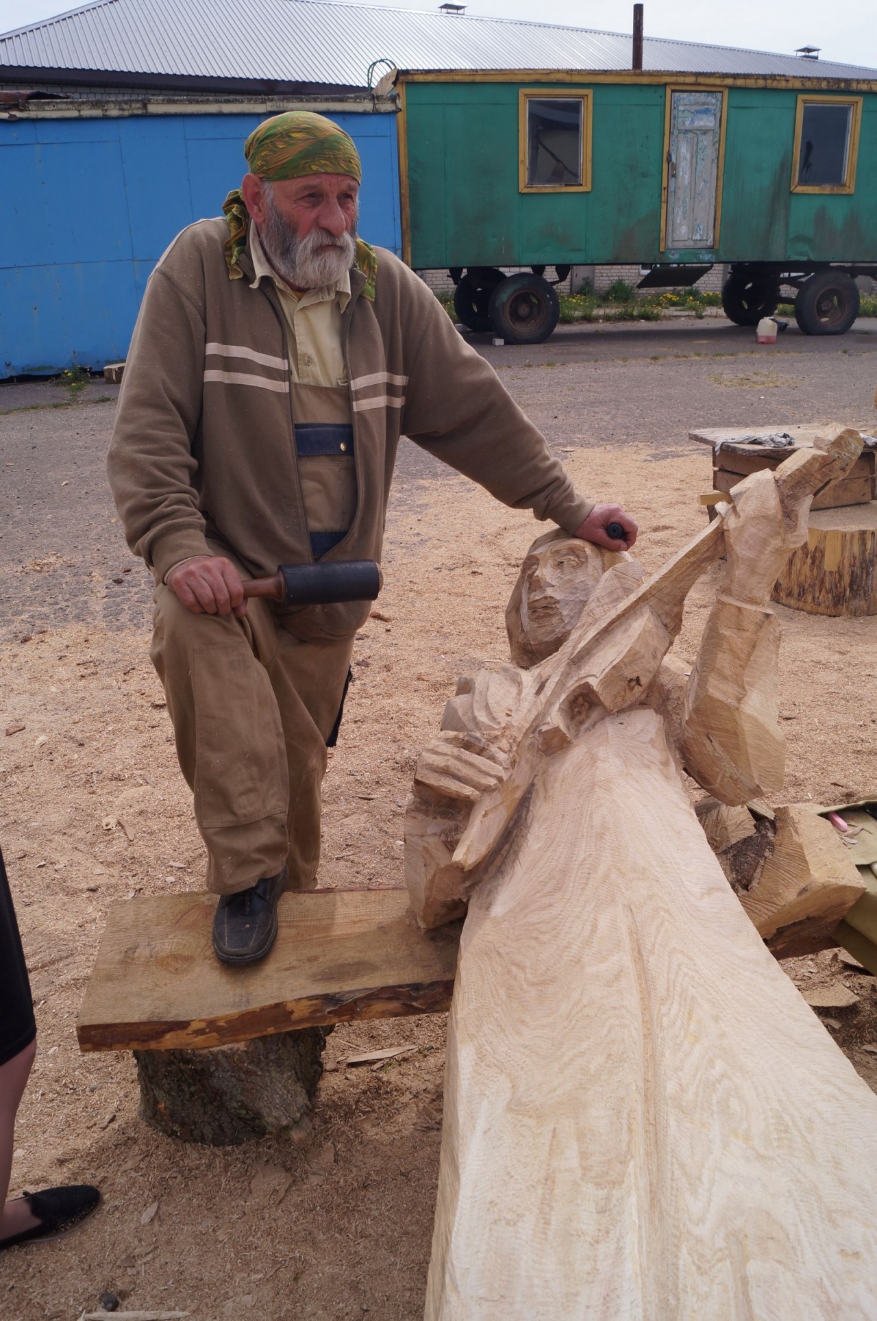 Пленер резчиков по дереву май 2019