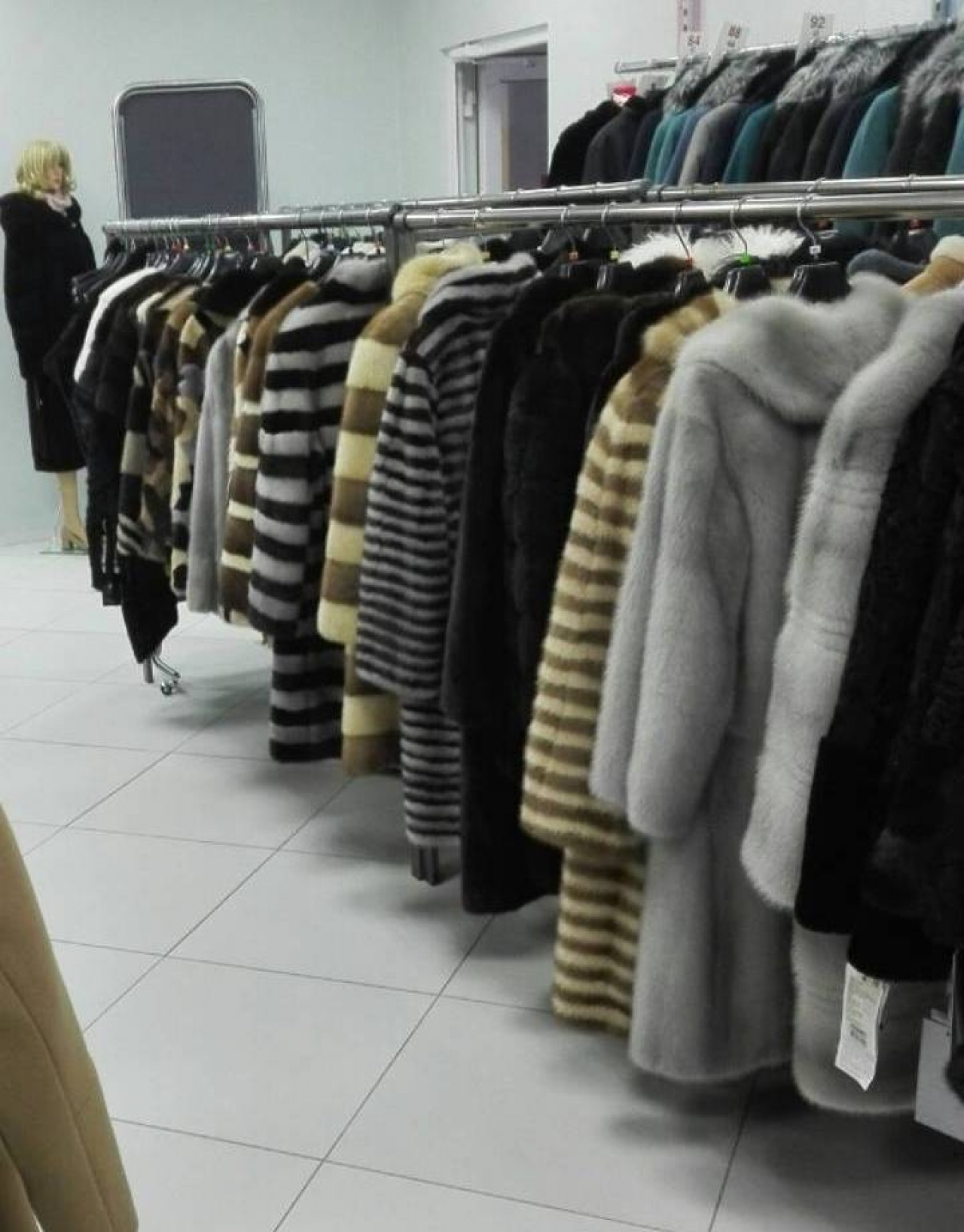 Распродажа меховых изделий