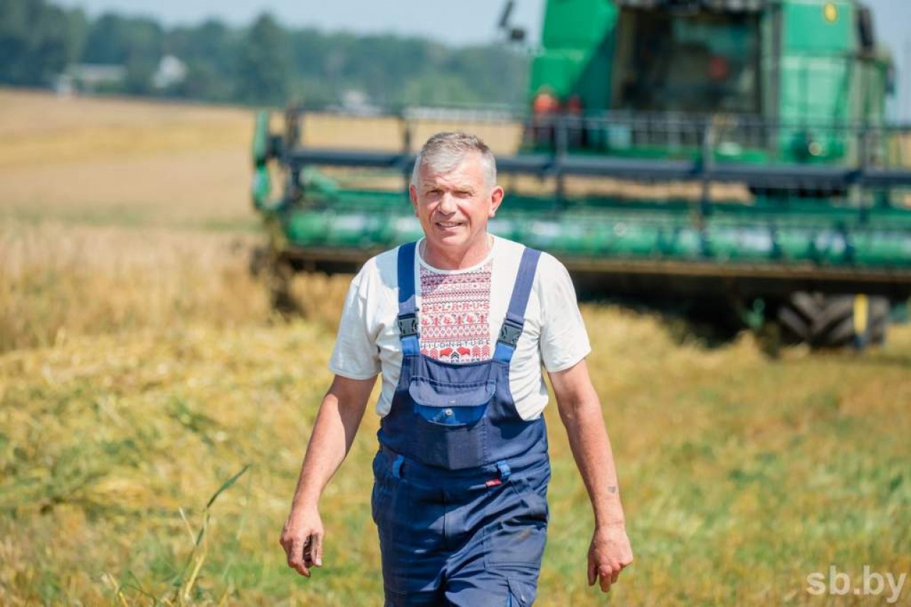 Уборка озимого ячменя 2021