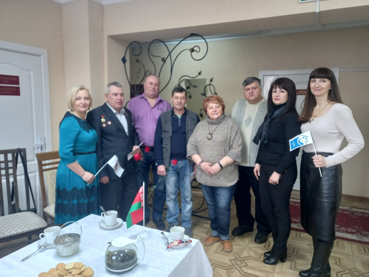 В СПК «Прогресс-Вертелишки» сегодня чествовали воинов-интернационалистов