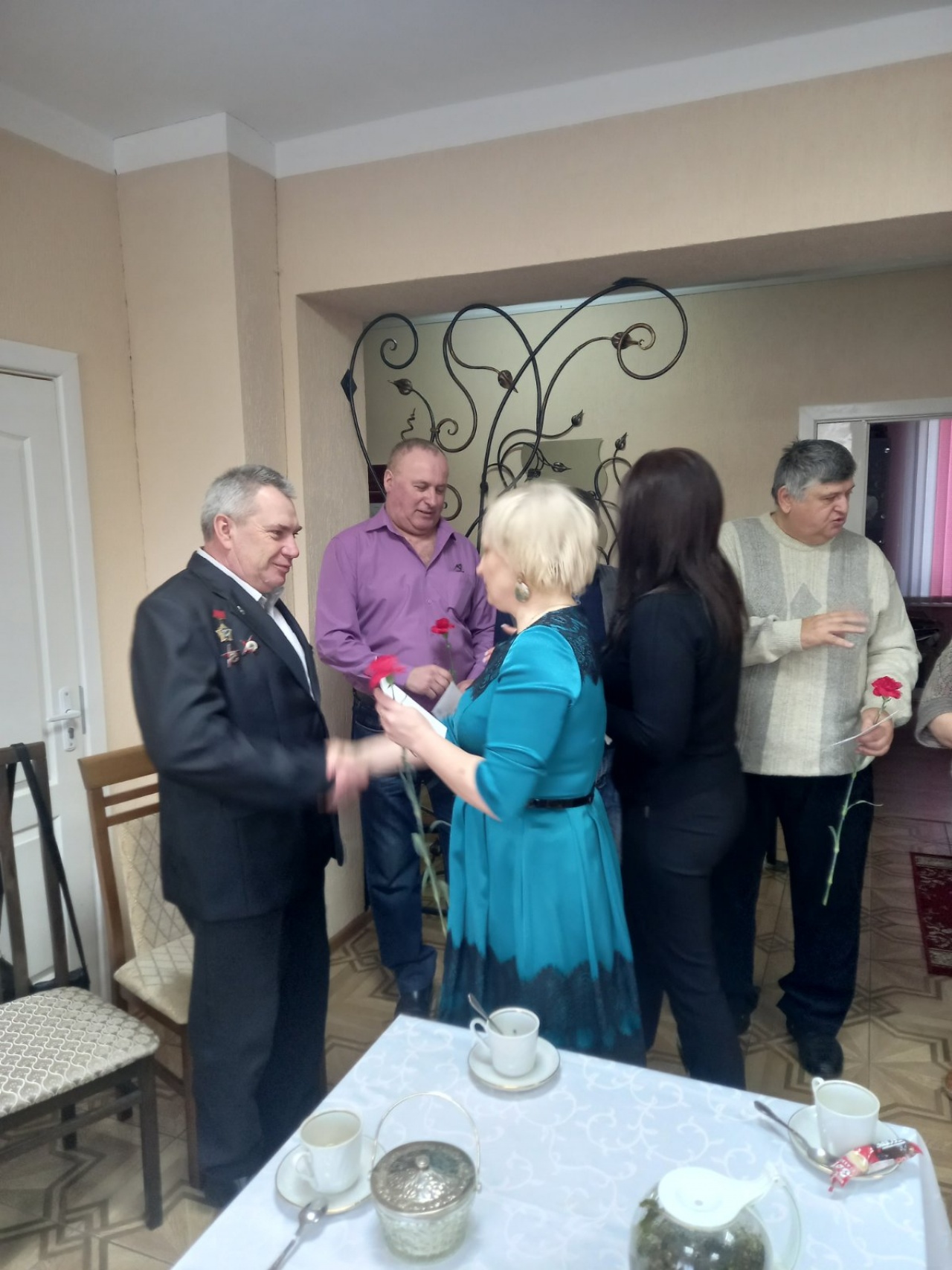 В СПК «Прогресс-Вертелишки» сегодня чествовали воинов-интернационалистов