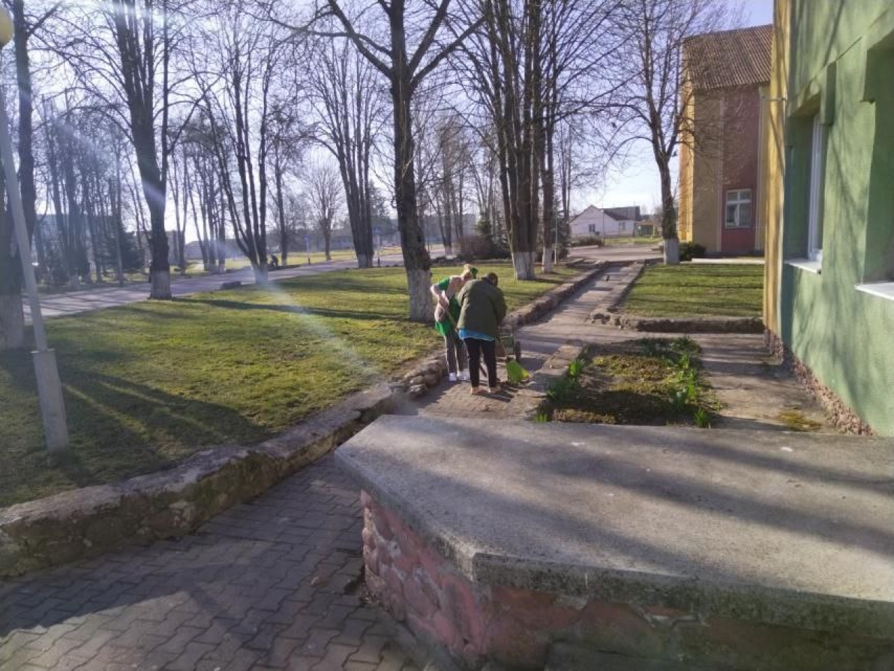 Трудовые коллективы СПК «Прогресс-Вертелишки» наводят порядок в аг Вертелишки и на производстве