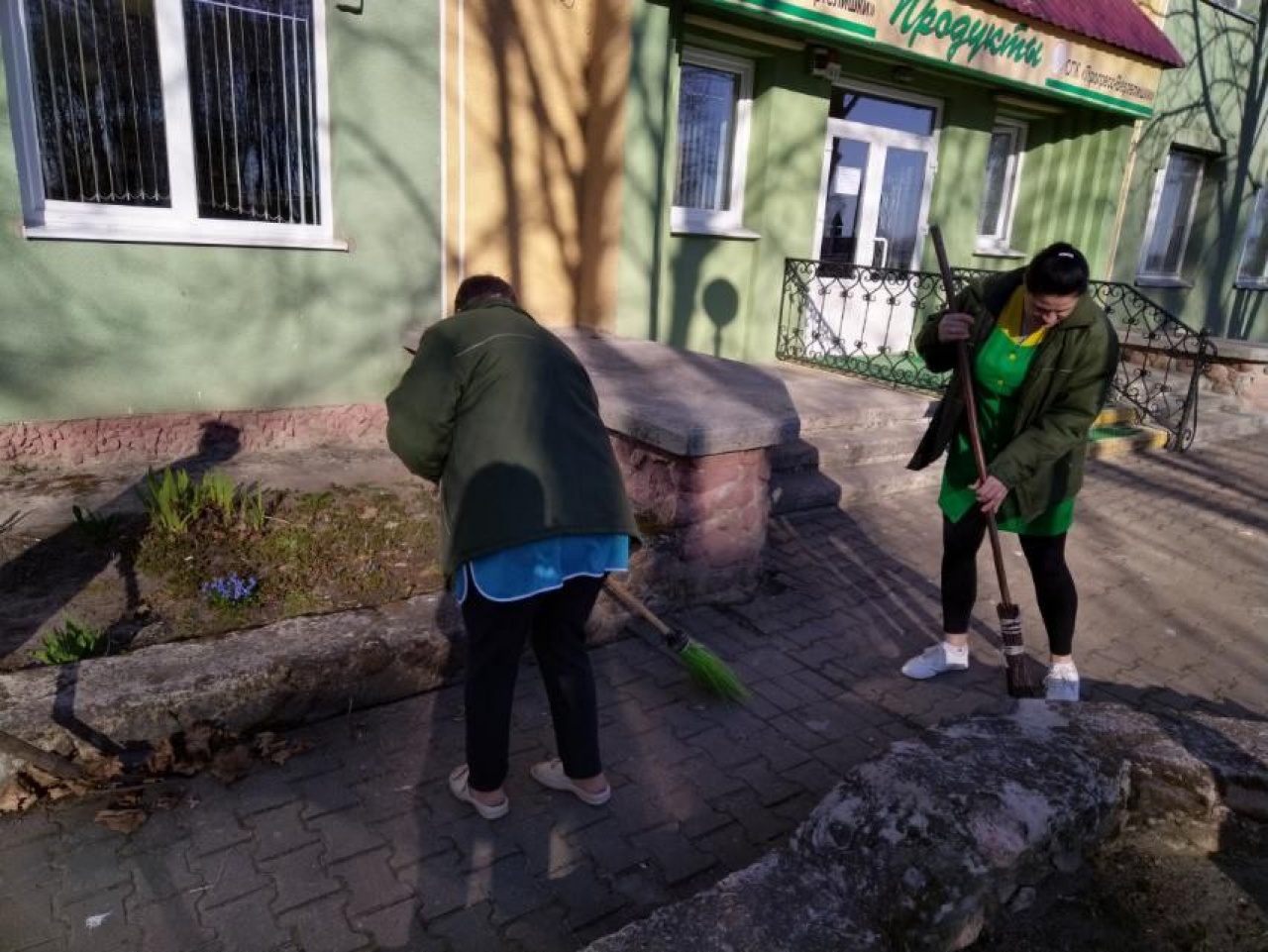 Трудовые коллективы СПК «Прогресс-Вертелишки» наводят порядок в аг Вертелишки и на производстве