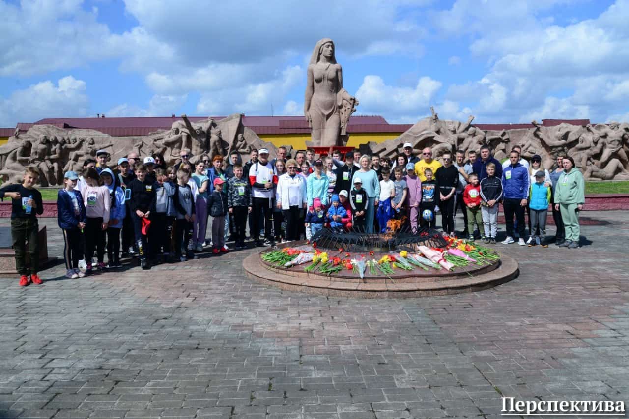 Маршрут Победы» в Вертелишках собрал велосипедистов и любителей скандинавской ходьбы