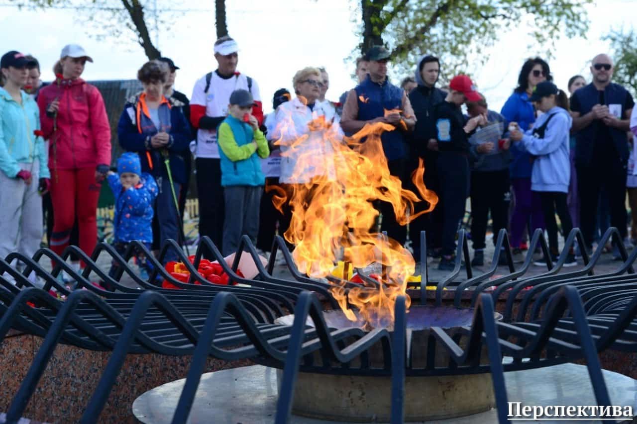 Маршрут Победы» в Вертелишках собрал велосипедистов и любителей скандинавской ходьбы