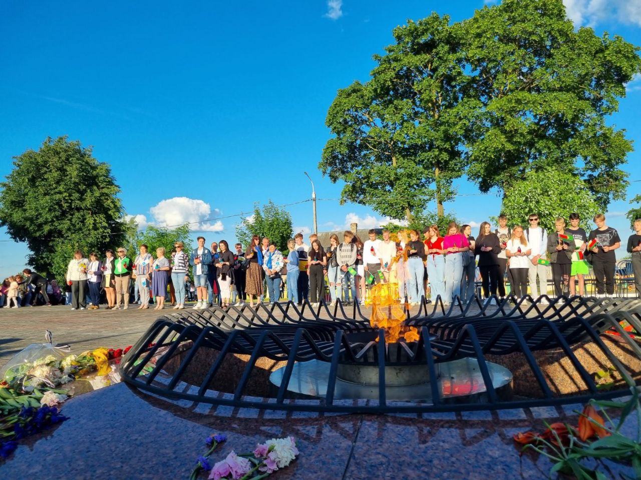 Патриотическая акция «Свеча памяти»