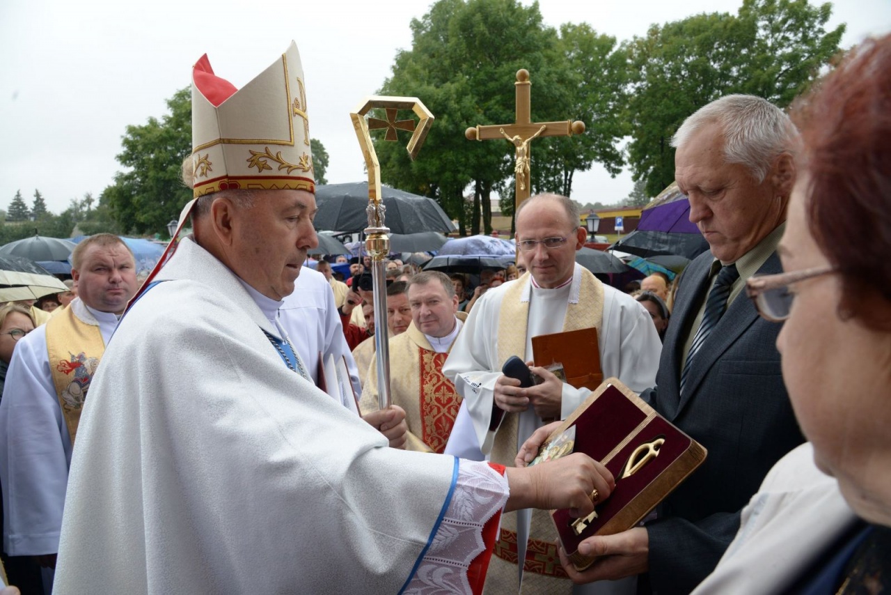 Открытие костела в аг. Вертелишки