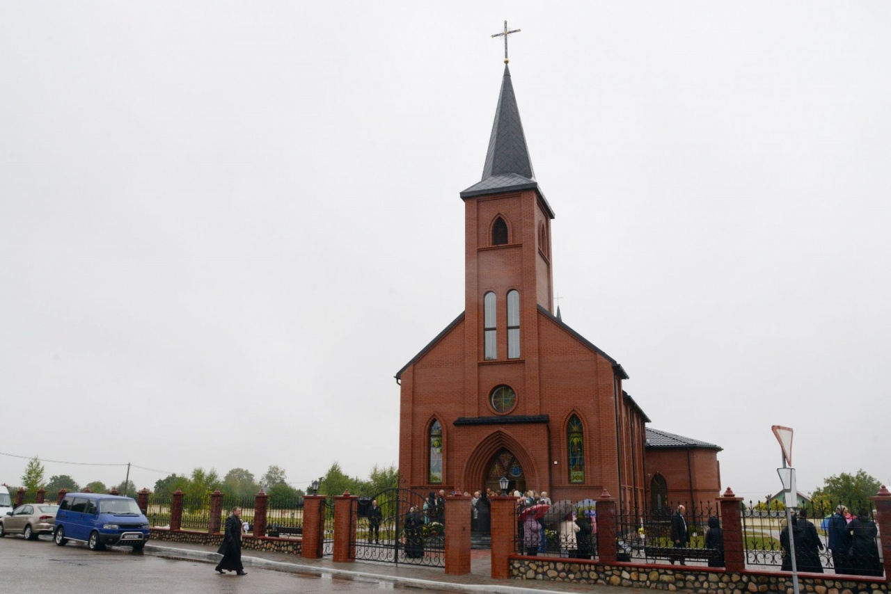 Открытие костела в аг. Вертелишки