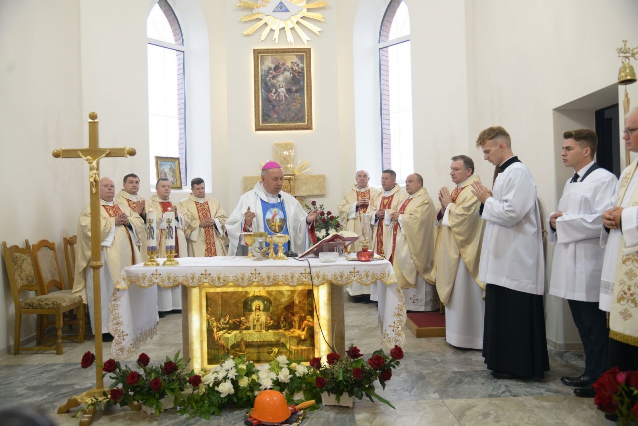 Открытие костела в аг. Вертелишки