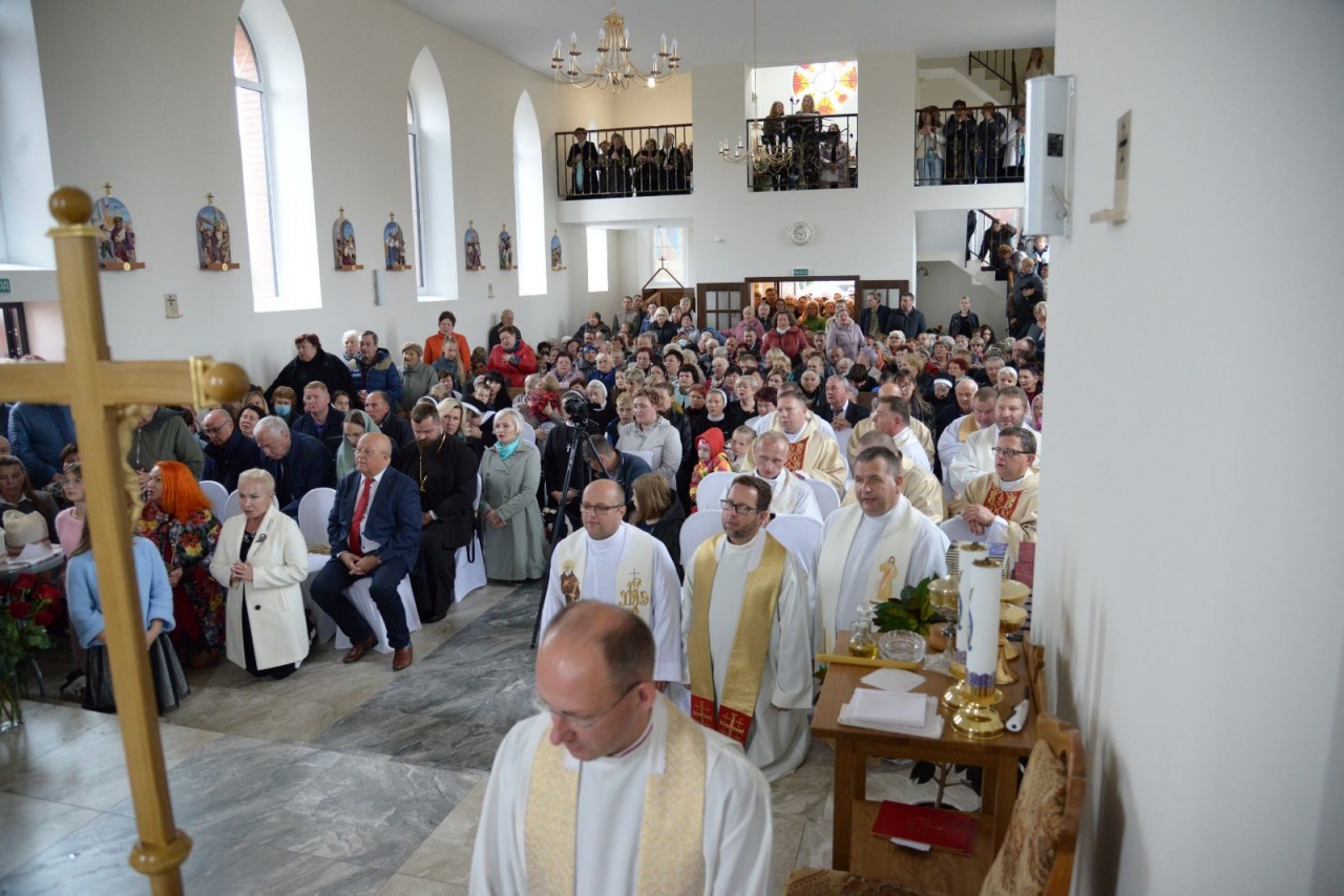 Открытие костела в аг. Вертелишки