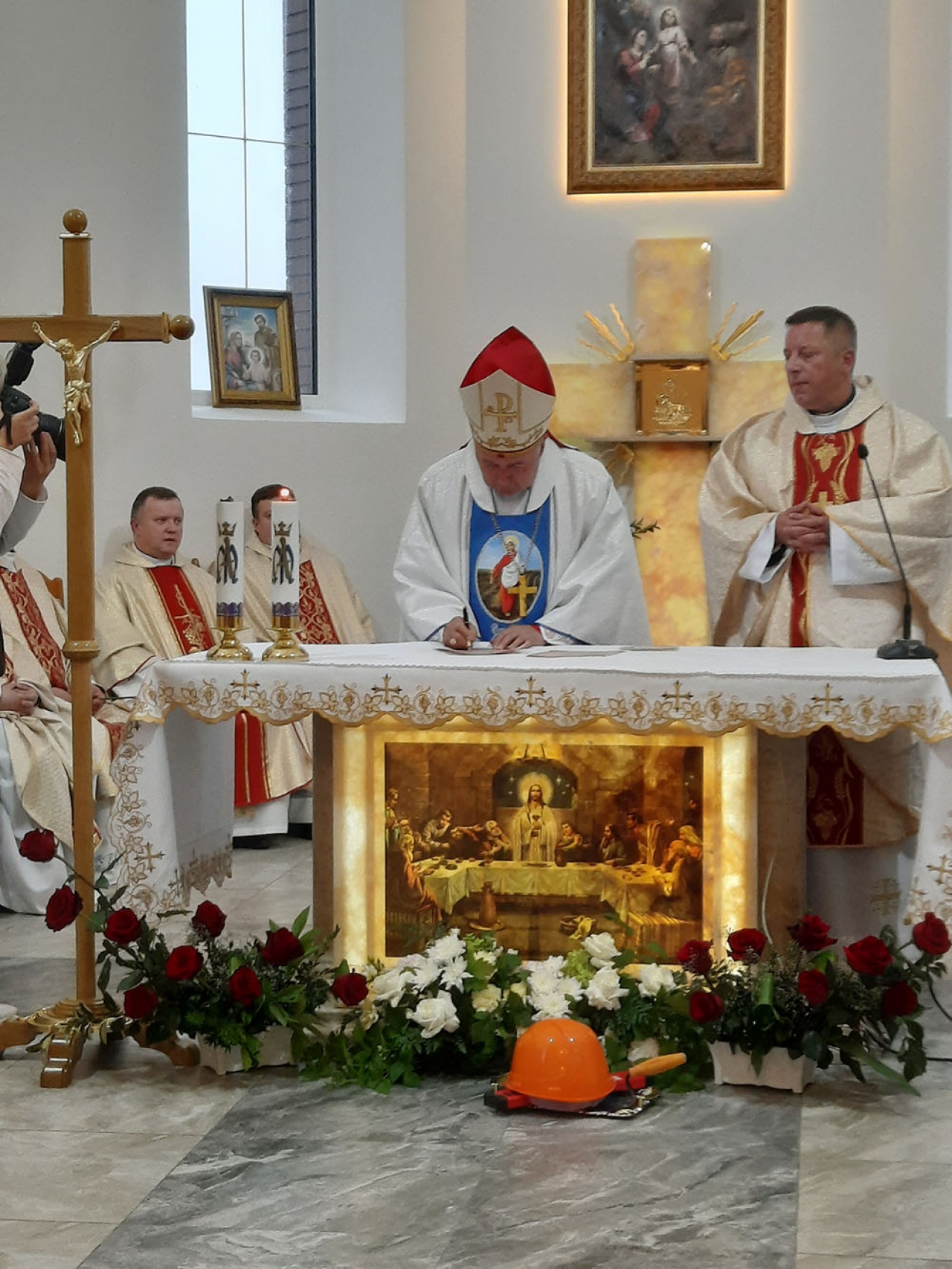 Открытие костела в аг. Вертелишки