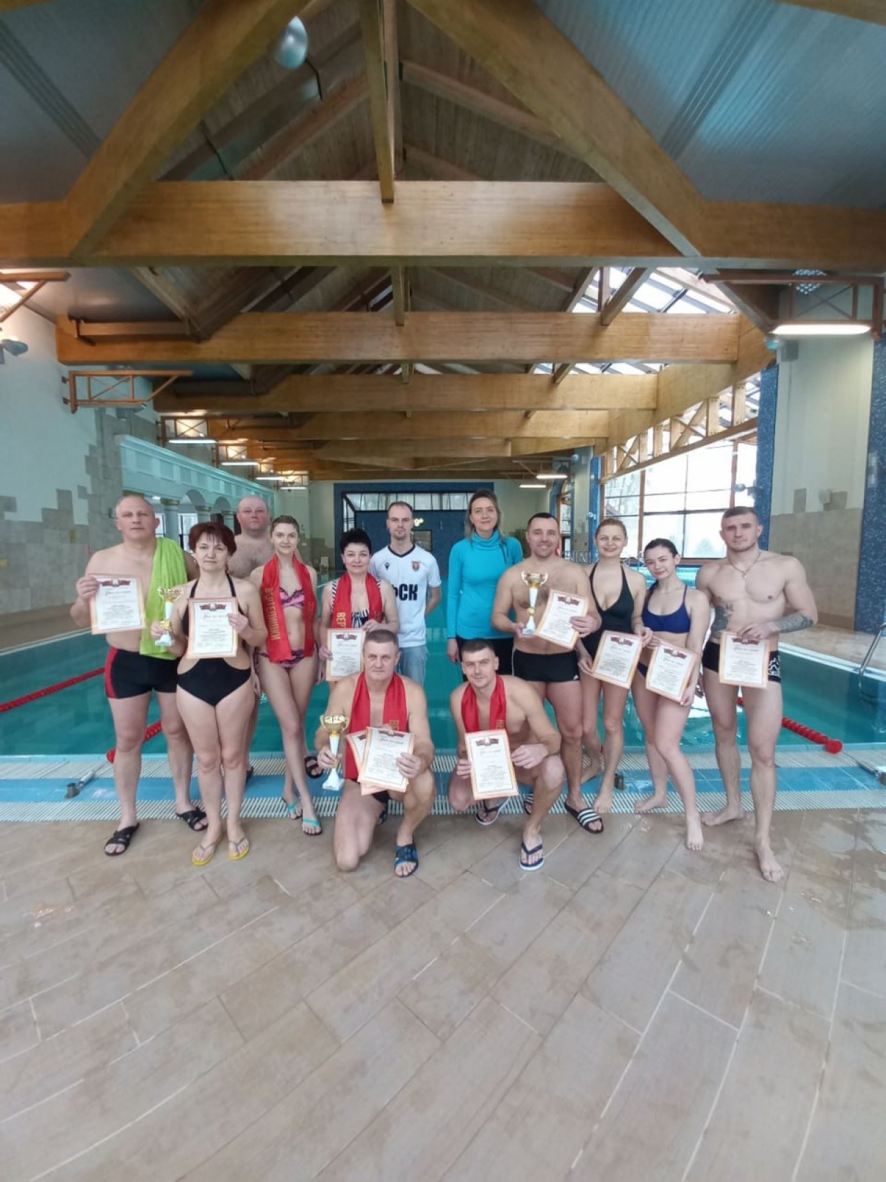 11 марта 2023 года на базе ОАО «Санаторий «Озёрный» состоялись соревнования по плаванию
