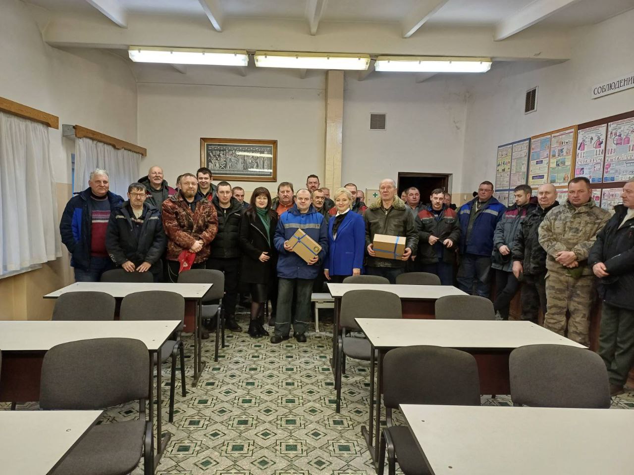 В СПК «Прогресс-Вертелишки» поздравили всех мужчин с Днем защитников Отечества