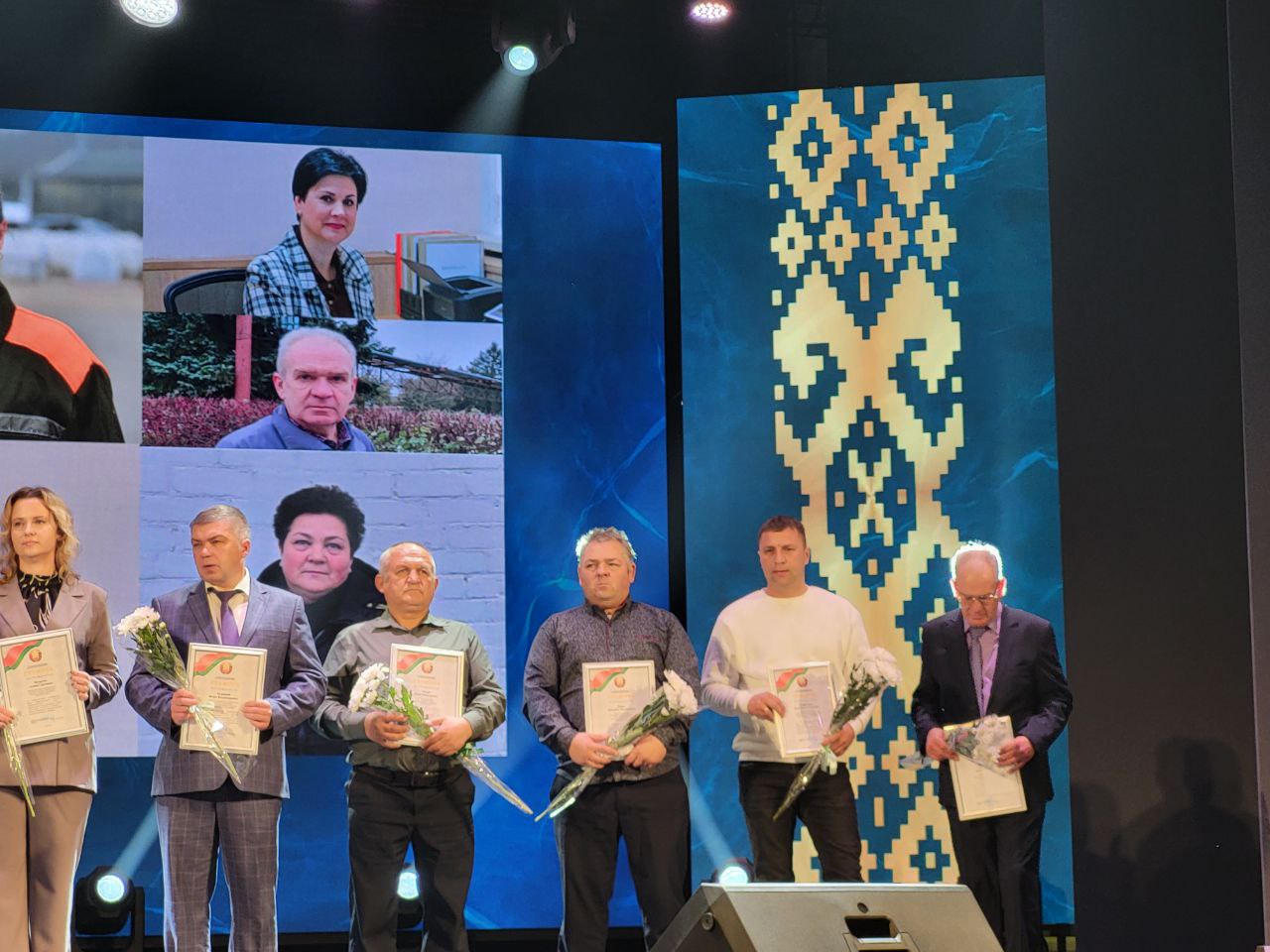 Делегация СПК "Прогресс-Вертелишки" приняла участие и в районном мероприятии, посвящённом Дню работников сельского хозяйства и перерабатывающей промышленности АПК