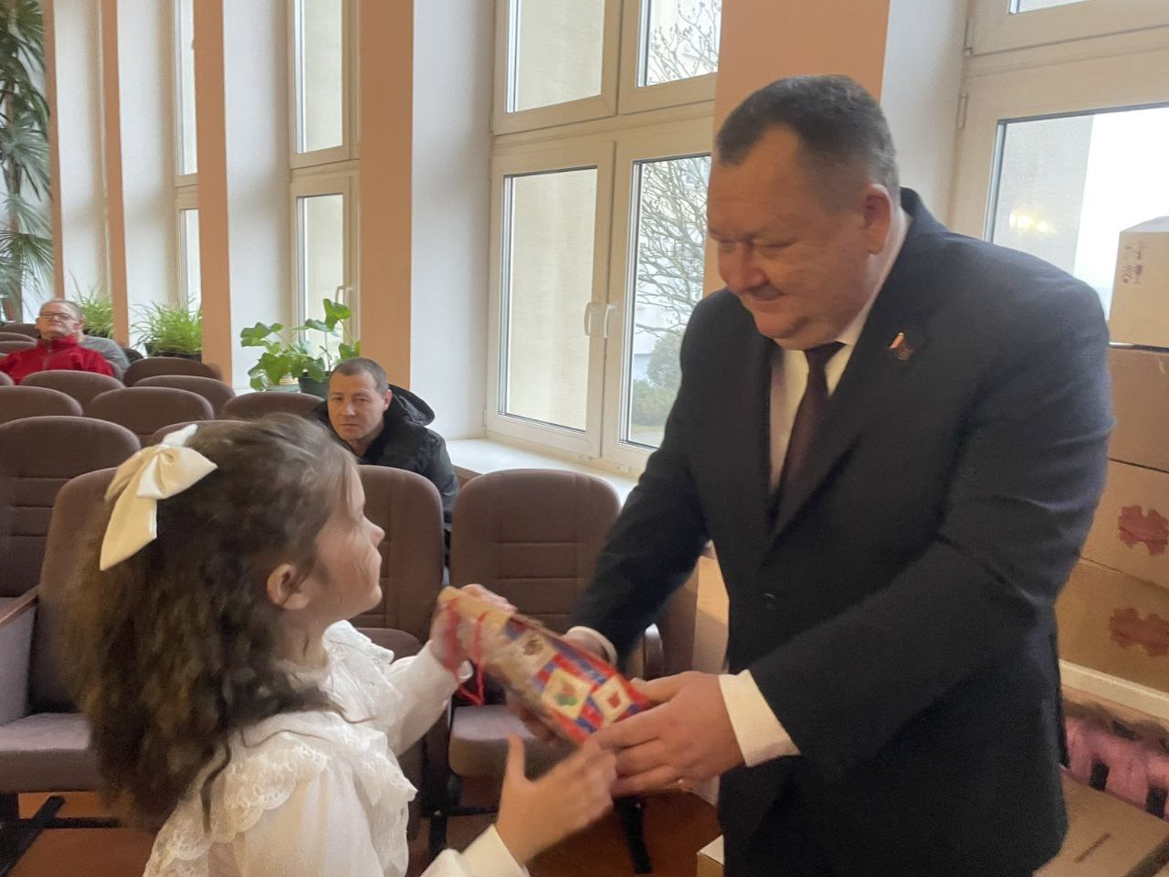 Новогодние празднования Вертелишской СШ