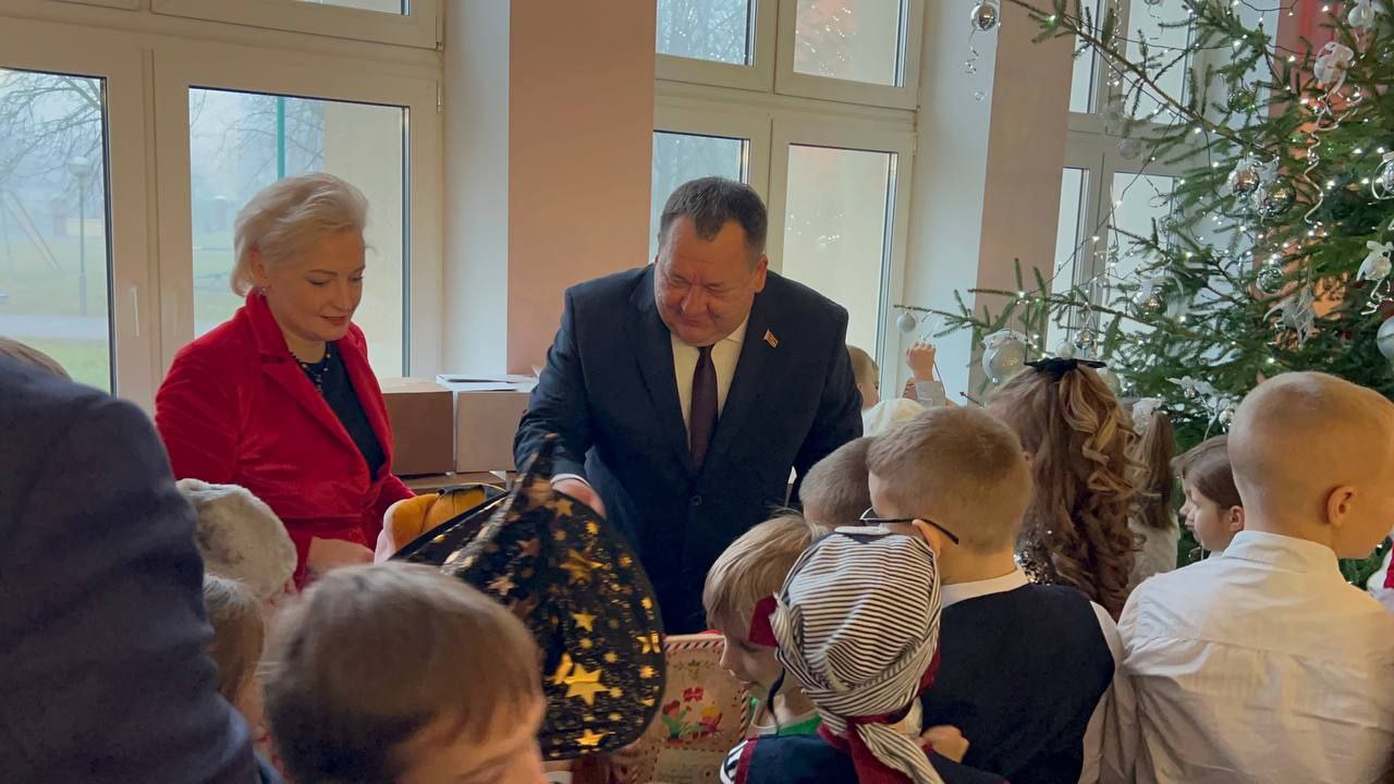 Новогодние празднования Вертелишской СШ