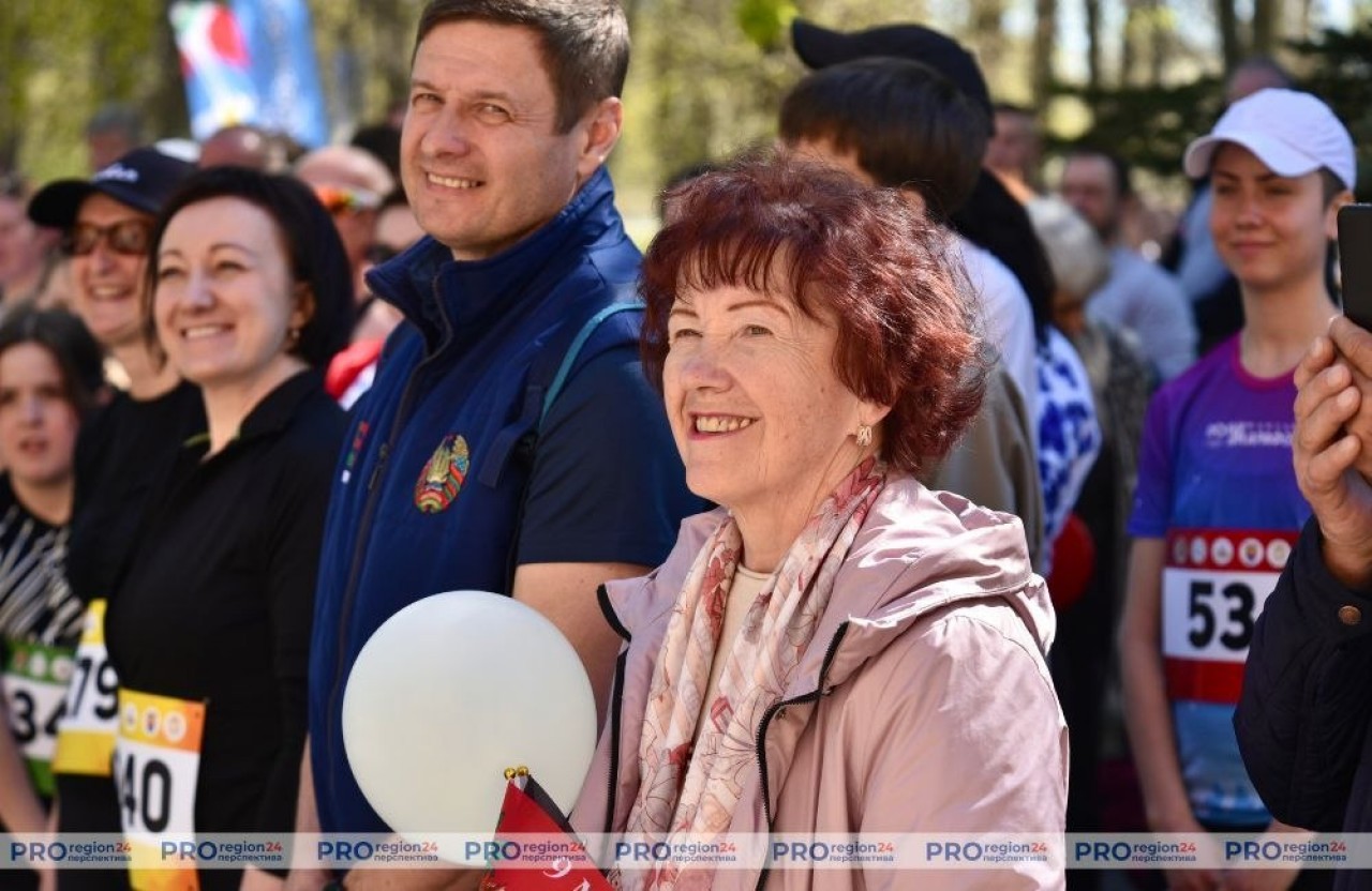 В Житомле прошел республиканский легкоатлетический пробег «Бодрость» памяти В.А. Лебедева