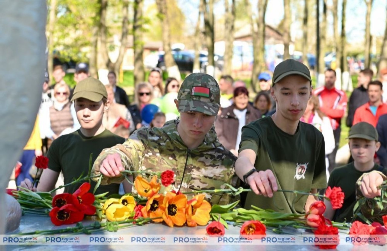 В Житомле прошел республиканский легкоатлетический пробег «Бодрость» памяти В.А. Лебедева