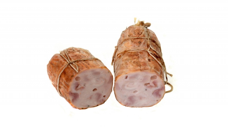 Продукт из мяса цыплят-бройлеров копчено-вареный. Рулет «Аппетитный»