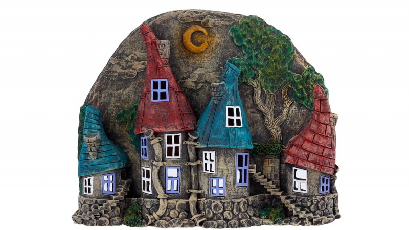 Плакетка Сказочные домики