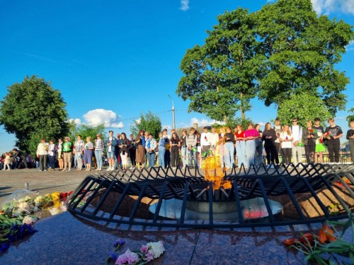 Патриотическая акция «Свеча памяти»