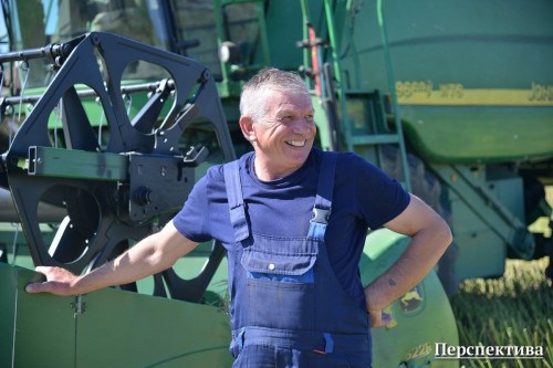 Первый комбайнер-тысячник СПК "Прогресс-Вертелишки"