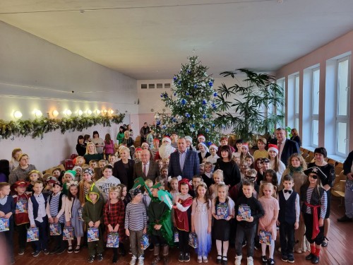 Республиканская благотворительная акция «Наши дети» сегодня пришла в Вертелишковскую СШ