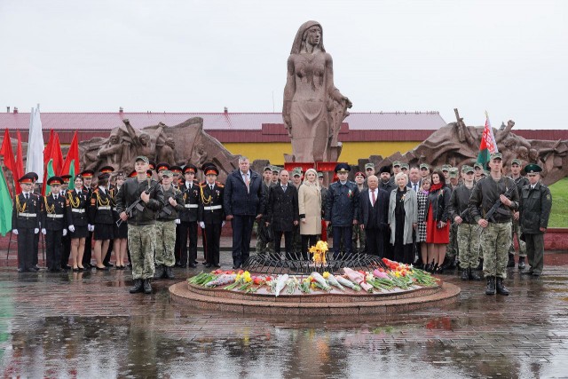 «Митинг, посвященный 77-летию Великой Победы»