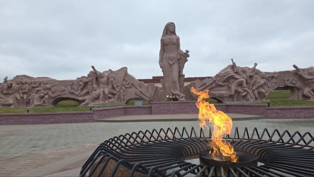 Митинг-возложение, посвященный 83-й годовщине Хатынской трагедии