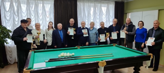 Турнир по бильярду «Здоровый азарт»