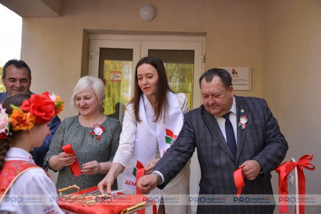 В Вертелишках открыли общественную приемную Гродненской районной организации РОО «Белая Русь».