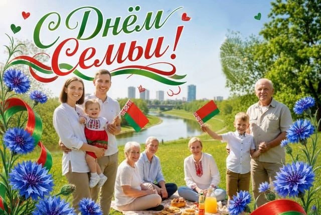 Поздравление жителей Гродненского района с Днём семьи
